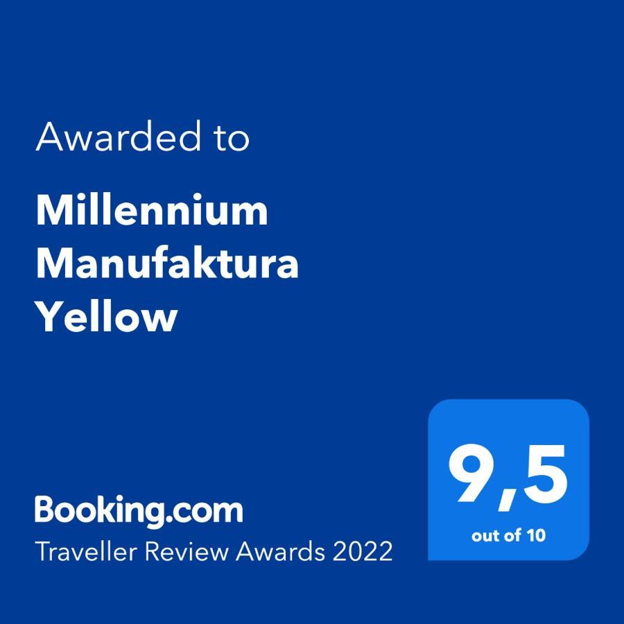 Millennium Manufaktura Yellow Варшава Экстерьер фото